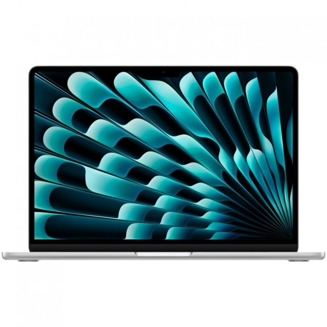 Apple MacBook Air 15" (M3, 8C CPU/10C GPU, 2024), 16 Gb, 512 Gb SSD, Silver, MXD23