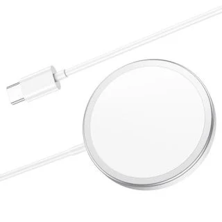 Hoco CW30 Pro Magnetic Wireless Charger Беспроводное зарядное устройство с поддержкой MagSafe