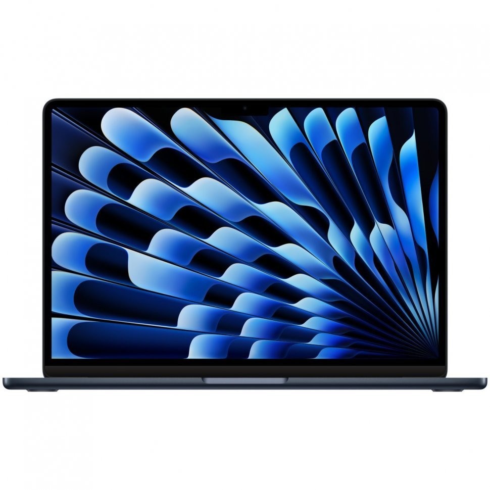 Apple MacBook Air 15" (M3, 8C CPU/10C GPU, 2024), 8 ГБ, 512 ГБ SSD, Midnight, полуночный черный, MRYV3
