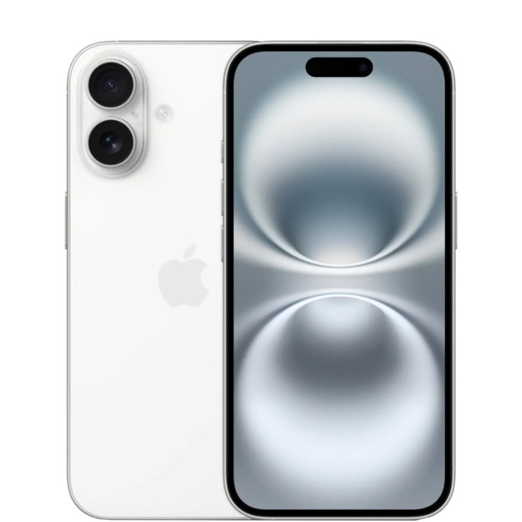 Apple iPhone 16 128 Гб Белый (White) SIM+eSIM