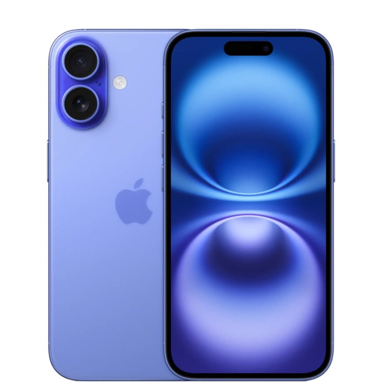 Apple iPhone 16 128 Гб Ультрамарин (Ultramarine) SIM+eSIM