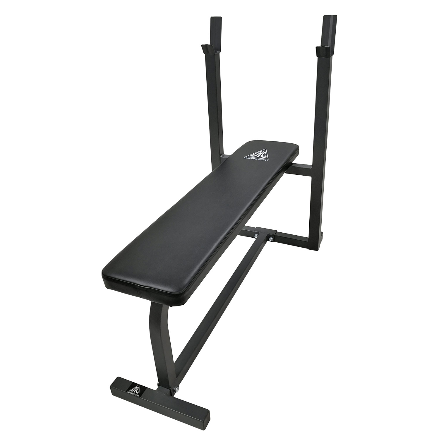 Скамья для жима штанги со стойками DFC Homegym D306