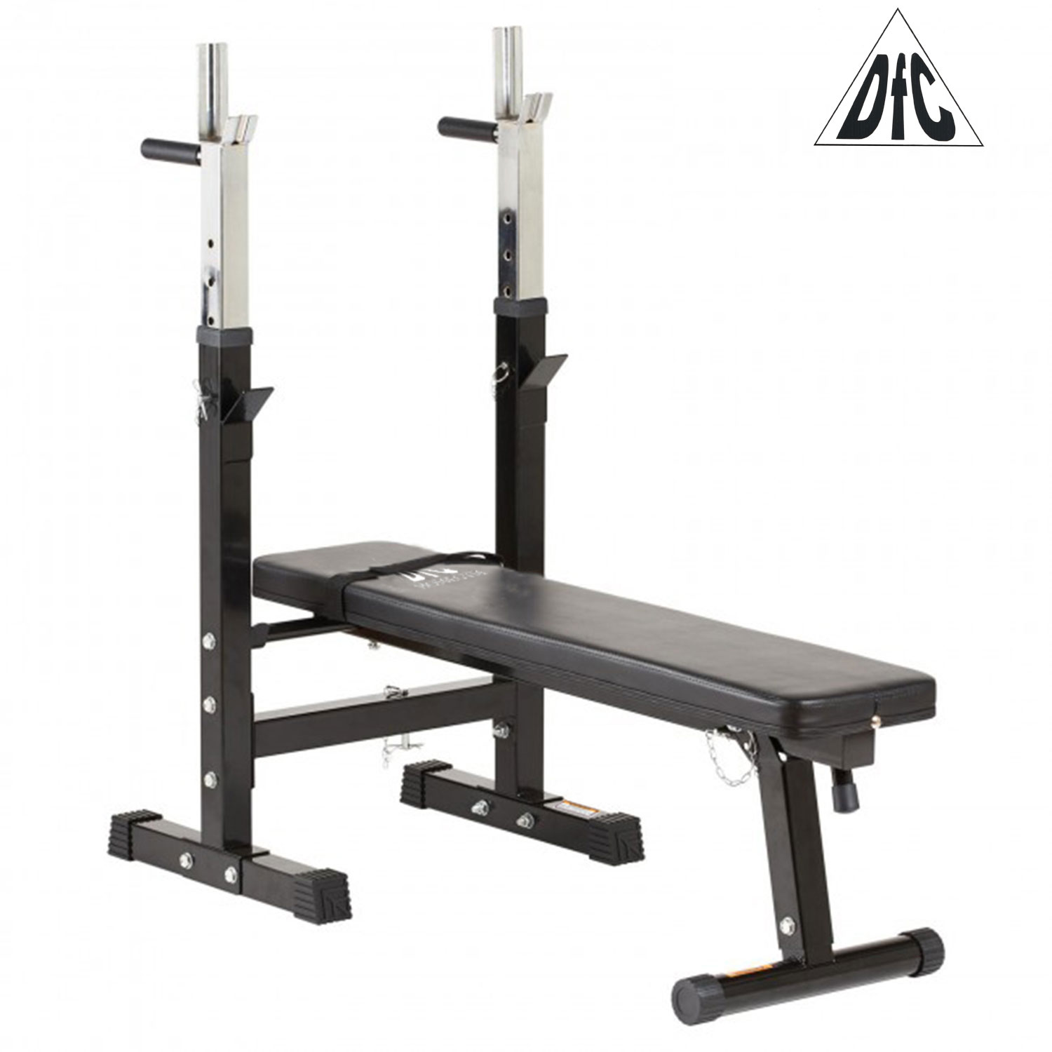 Скамья для жима штанги со стойками DFC DBCH2B