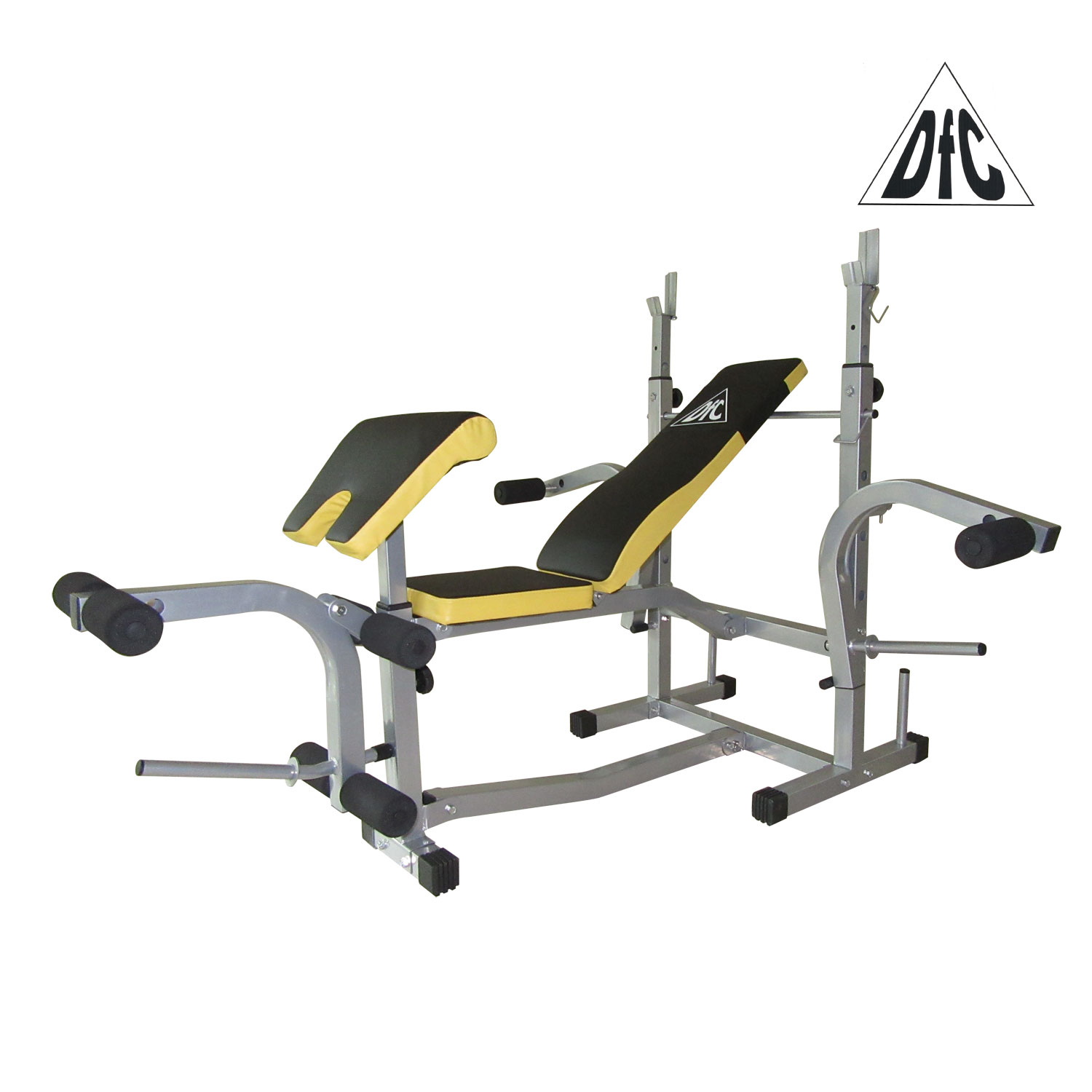 Скамья для жима штанги со стойками DFC D37022