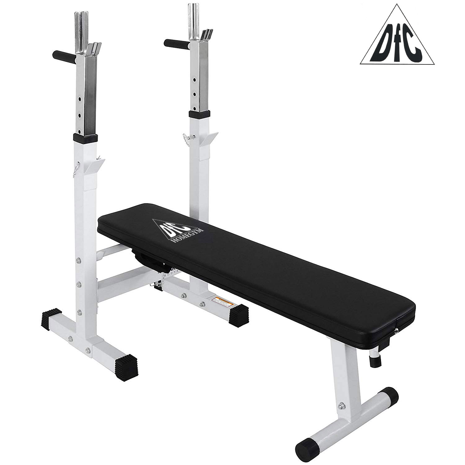 Скамья для жима штанги со стойками DFC DBCH2W