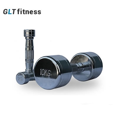 Гантельный ряд 1-10 кг GLT хромированные