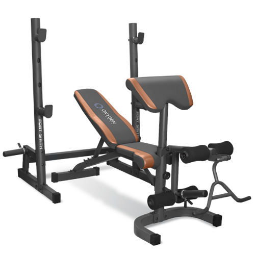 Скамья для жима штанги со стойками OXYGEN FORT SMITH