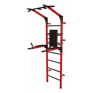 Пристенный спортивный комплекс "Олимп"  со складными брусьями