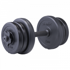 Гантель разборная пластиковая DB-711, 5 кг Starfit