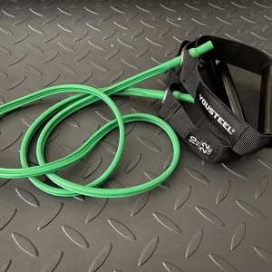 Эспандер с ручками 10 кг, зелёный