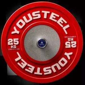 Диск соревновательный 25кг, красный