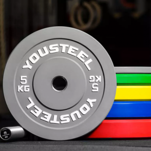 Диск каучуковый 5 кг, серый