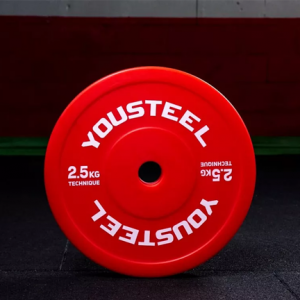 Диск технический пластиковый 2.5 кг, красный