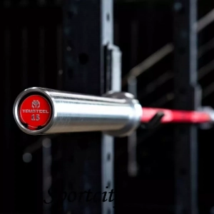 Гриф женский XF-15, RED - CHROME, 15 кг