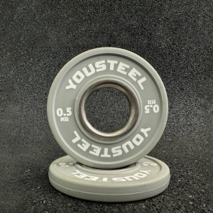 Малый диск 0.5 кг полиуретановый, серый