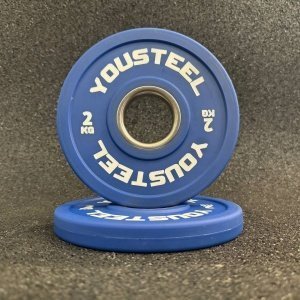 Малый диск 2 кг полиуретановый, синий