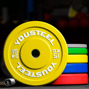 Диск каучуковый 15 кг, желтый