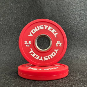 Малый диск 2.5 кг полиуретановый, красный