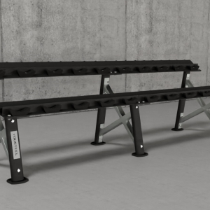 Стойка для фитнесс гантелей X-shape, на 10 пар