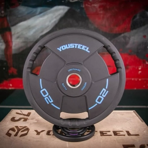 Диск TPU с ручками 20 кг