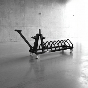 Подставка для дисков бампированных на колёсах