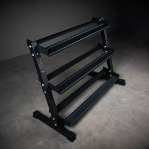 Стойка для хранения гантелей , 3 уровня, цвет чёрный