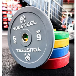 Диск EVO каучуковый 5 кг, серый