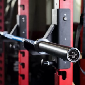 Гриф мужской XF-20, BLUE - CHROME, 20 кг