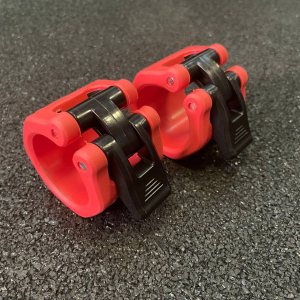 Пластиковые замки, красные, пара