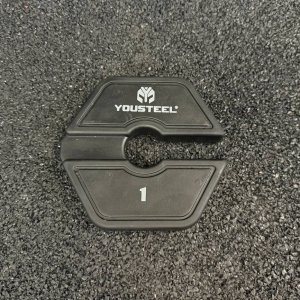 Доп.вес 1кг на ручку гири/гантели, пара