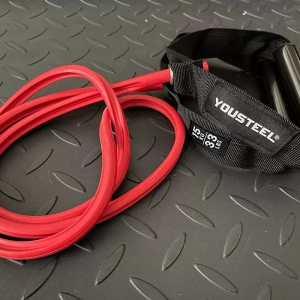 Эспандер с ручками 15 кг, красный